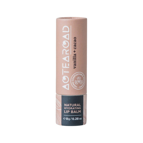 Aotearoad Natural Hydrating Lip Balm Vanilla + Cacao 8g
