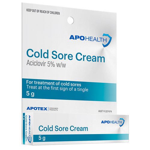 ApoHealth Cold Sore Cream 5g