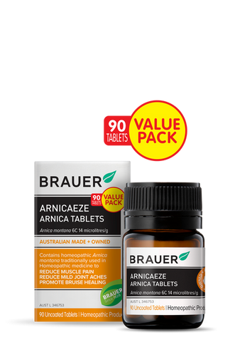Brauer Arnicaeze Arnica Tablets 90 Tablets