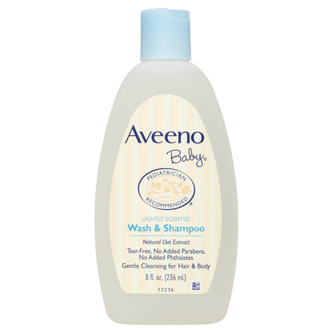 Aveeno Baby Wash & Shampoo 236ml