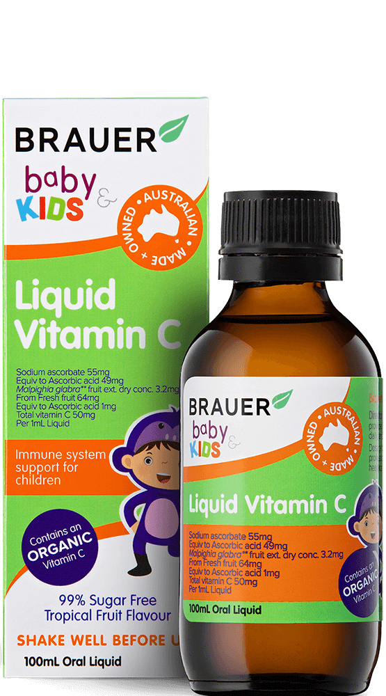 Brauer Baby & Kids Liquid Vitamin C 100mL