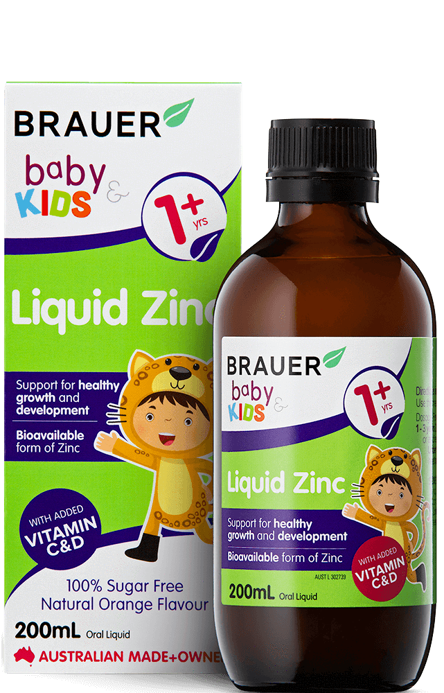 Brauer Baby & Kids Liquid  Zinc 200mL