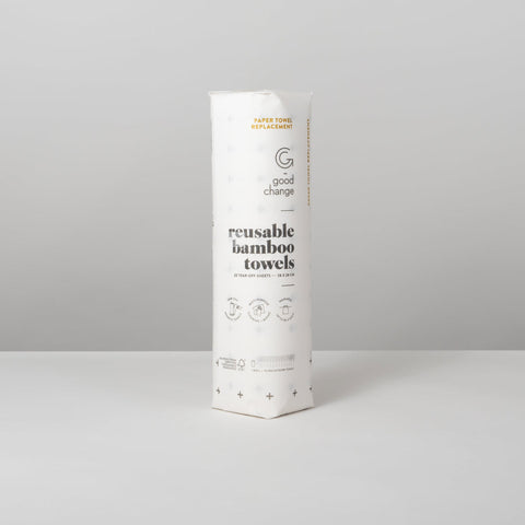 GOOD CHANGE STORE Reusable Bamboo Towels 20 Sheets 1