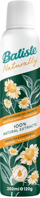 Batiste Green Tea & Chamomile Dry Shampoo 120g