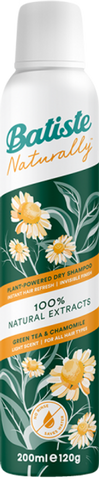 Batiste Green Tea & Chamomile Dry Shampoo 120g