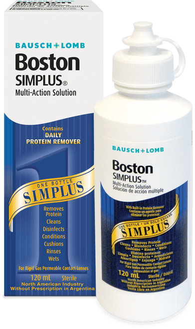 Bausch + Lomb Boston Simplus Multi-Action Solution 120ml