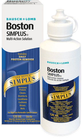 Bausch + Lomb Boston Simplus Multi-Action Solution 120ml