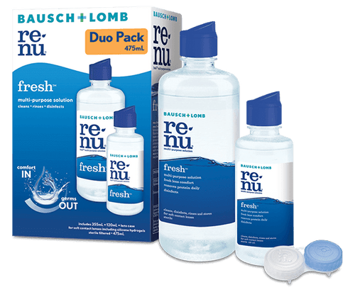 Bausch + Lomb Renu Fresh Multi-Purpose Solution 355ml + 120ml Duo Pack