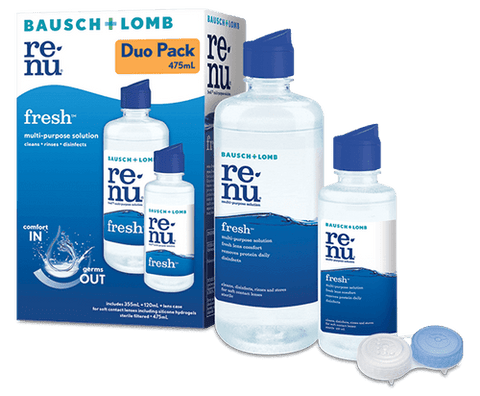 Bausch + Lomb Renu Fresh Multi-Purpose Solution 355ml + 120ml Duo Pack