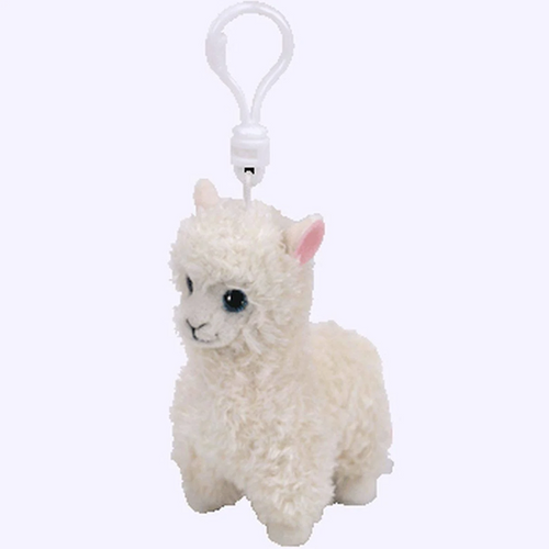 Beanie Boos Clip - Lily Cream Llama