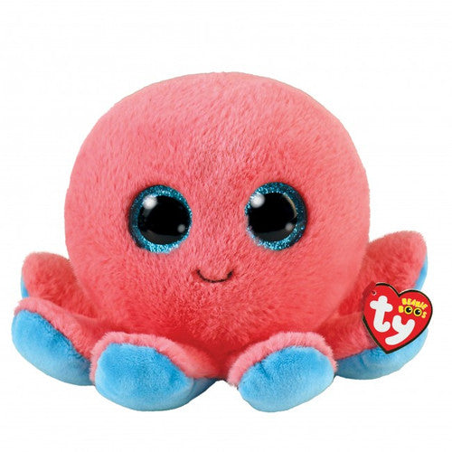 Beanie Boos Sheldon the Coral Octopus Regular