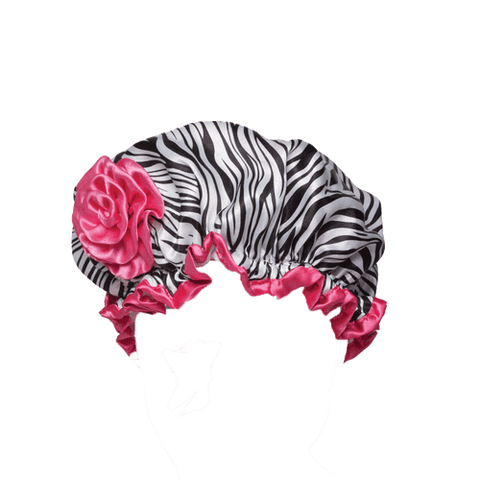 BeautyPRO Shower Cap Zara Zebra