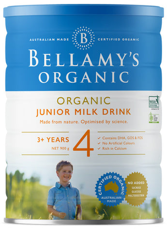 Bellamy's Organic Junior Milk Drink Step 4 900ml