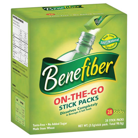 Benefiber On-The-Go Stick Packs 28 Pack