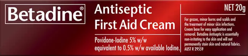 Betadine Antiseptic First Aid Cream 20g