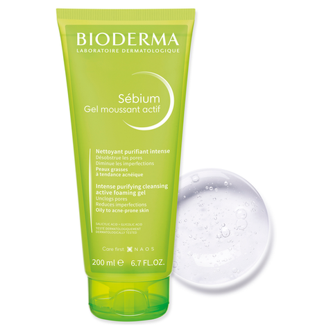 Sébium Anti-Blemish Deep Cleansing Gel Moussant Actif 200ml