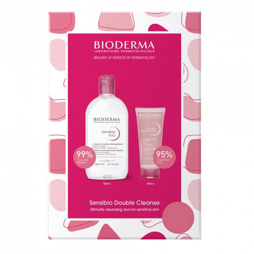 Bioderma Sensibio H2O Double Cleanse 2 Pack