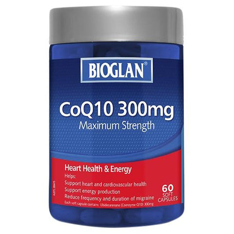 Bioglan CoQ10 300mg 60 Capsules