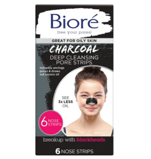 Biore Charcoal Pore Strips 6 Pack