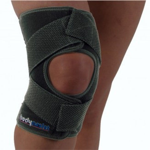 Body Assist Deluxe Thermal X-Lock Knee Wrap Medium