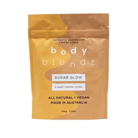 BodyBlendz Sugar Glow Coffee Scrub 200g