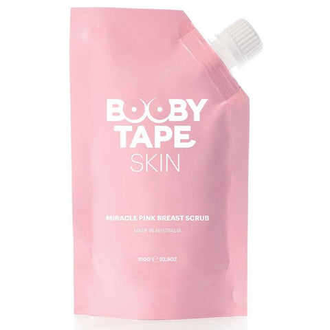 Booby Tape Pink Miracle Breast Scrub 150g