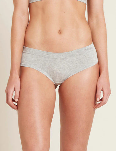 Boody Brazilian Bikini Light Grey Marl - Large