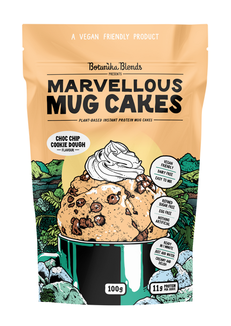 Botanika Blends Marvellous Mug Cakes - Choc Chip Cookie Dough 100g