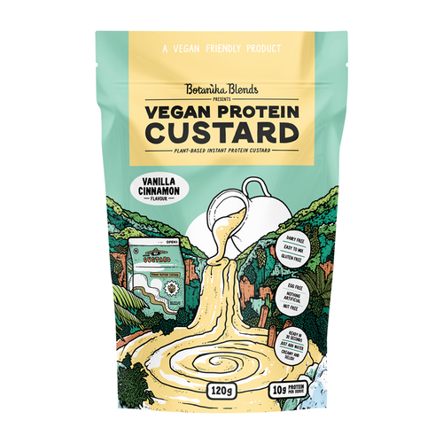 Botanika Blends Vegan Protein Custard Vanilla Cinnamon 120g