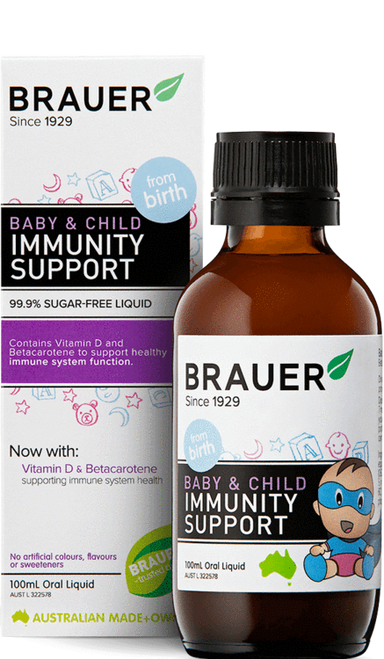 Brauer Baby & Child Immunity Support Oral Liquid 100ml