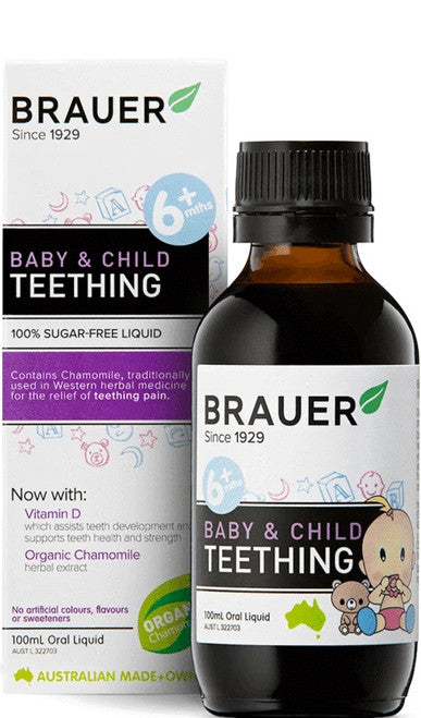 Brauer Baby & Child Teething Oral Liquid 100ml