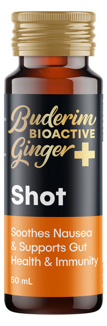 Buderim Ginger+ BioActive Ginger Plus Shot 50ml