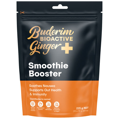 Buderim Ginger + BioActive Ginger Smoothie Booster 225g