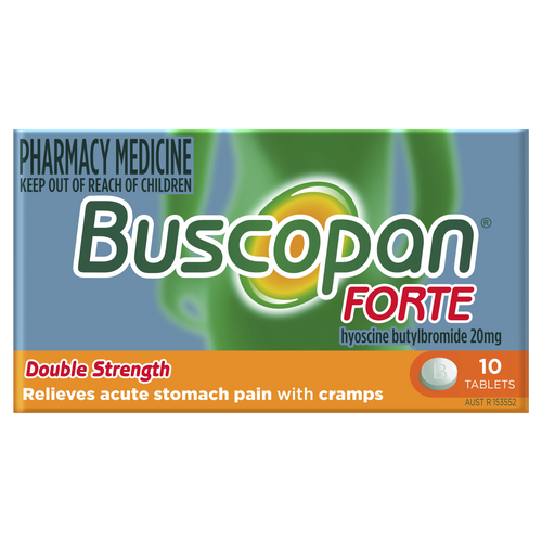 Buscopan Forte 20mg 10 Tablets