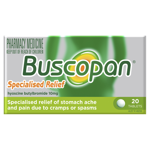 Buscopan Original 10mg 20 Tablets