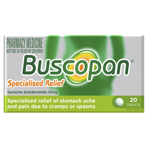 Buscopan Original 10mg 20 Tablets