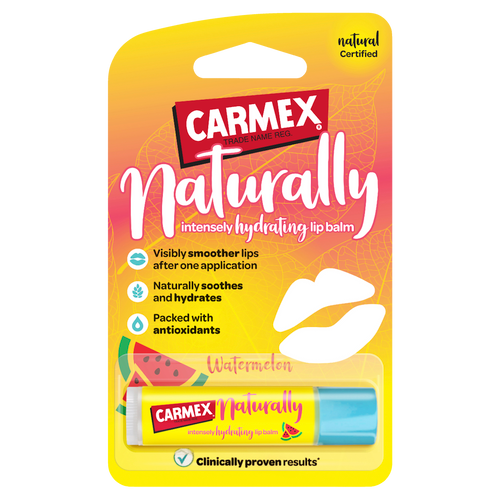 CARMEX Naturally Intense Hydrating Watermelon Lip Balm 4.25g