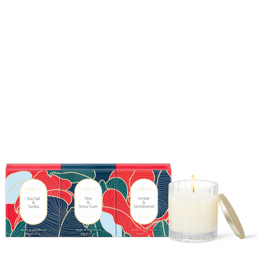 Circa Home Christmas Mini Candle Trio