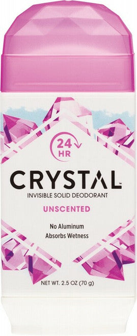 CRYSTAL Invisible Solid Deodorant Unscented 70g