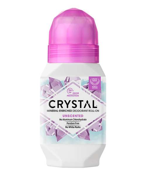 CRYSTAL Mineral Deodorant Roll-On Unscented 66ml