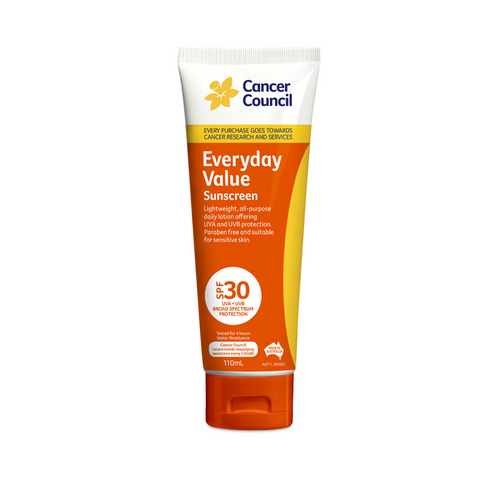 Cancer Council Everyday Sunscreen SPF30+ 110ml
