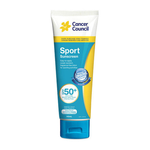 Cancer Council Sport Sunscreen SPF50+ 110ml