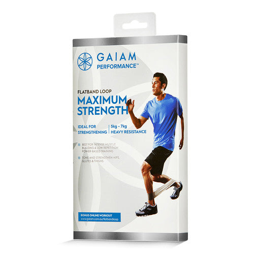 Gaiam Performance Flatband Loop Maximum Strength - Heavy