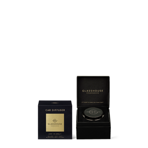 Glasshouse Fragrances Car Diffuser Lost In Amalfi