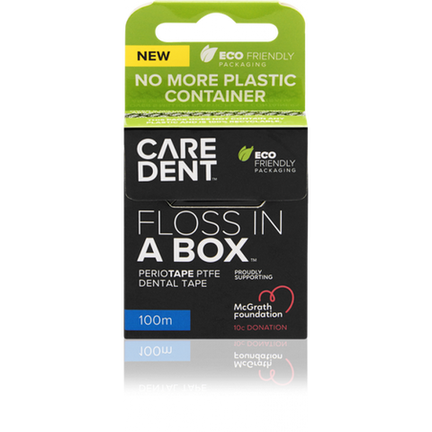 CareDent Floss In A Box Periotape 100m