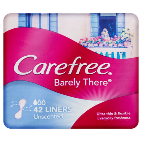 Carefree Liner Barely There 42 Pack