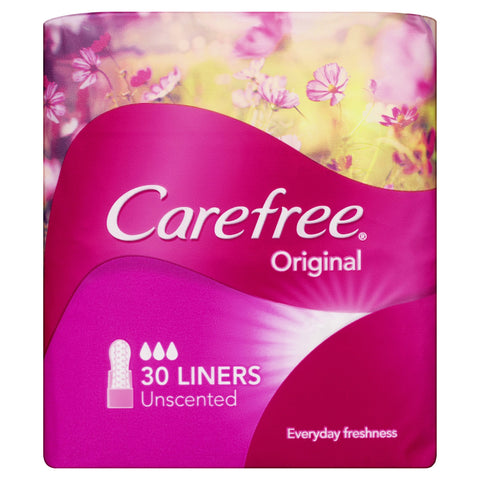 Carefree Liner Original Unscent 30 Pack