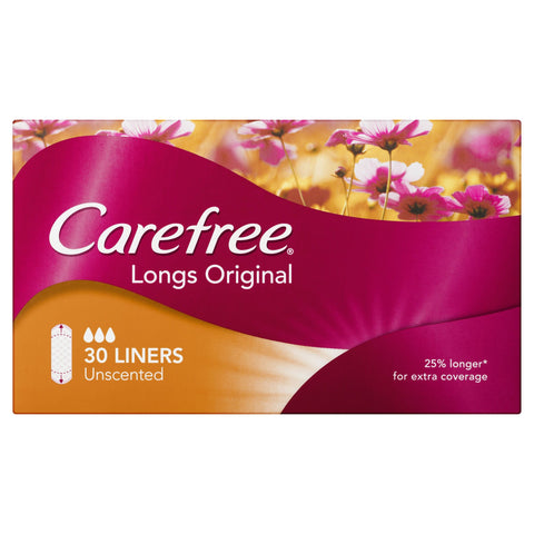 Carefree Liner Long 30 Pack