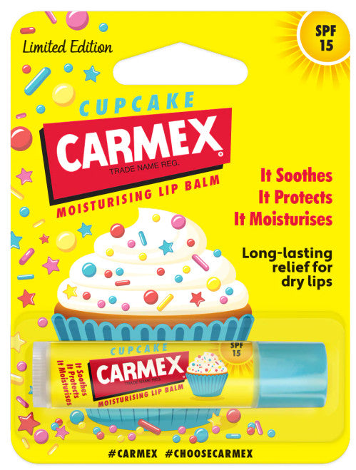 Carmex Cupcake Lip Balm Stick 4.25g