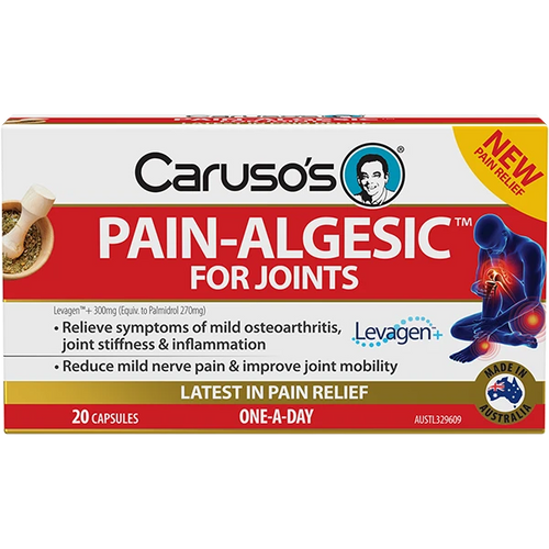 Caruso's Pain-Algesic For Joints 20 Capsules